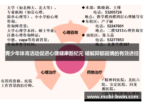 青少年体育活动促进心理健康新纪元 破解抑郁困境的有效途径